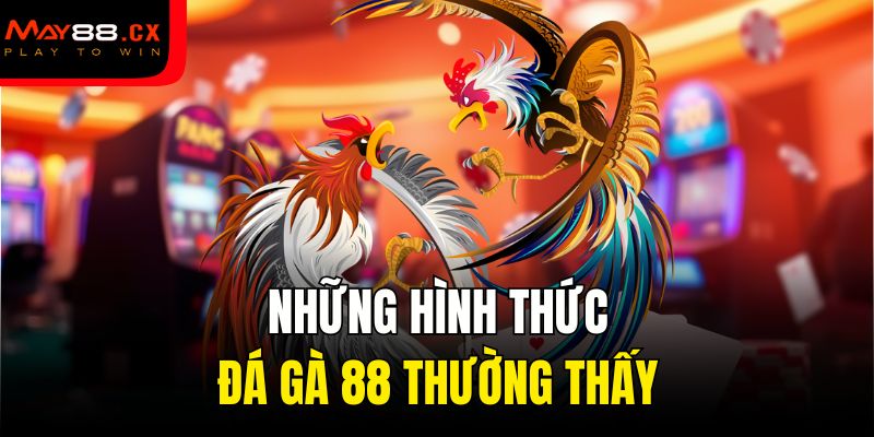 Những hình thức đá gà 88 thường thấy